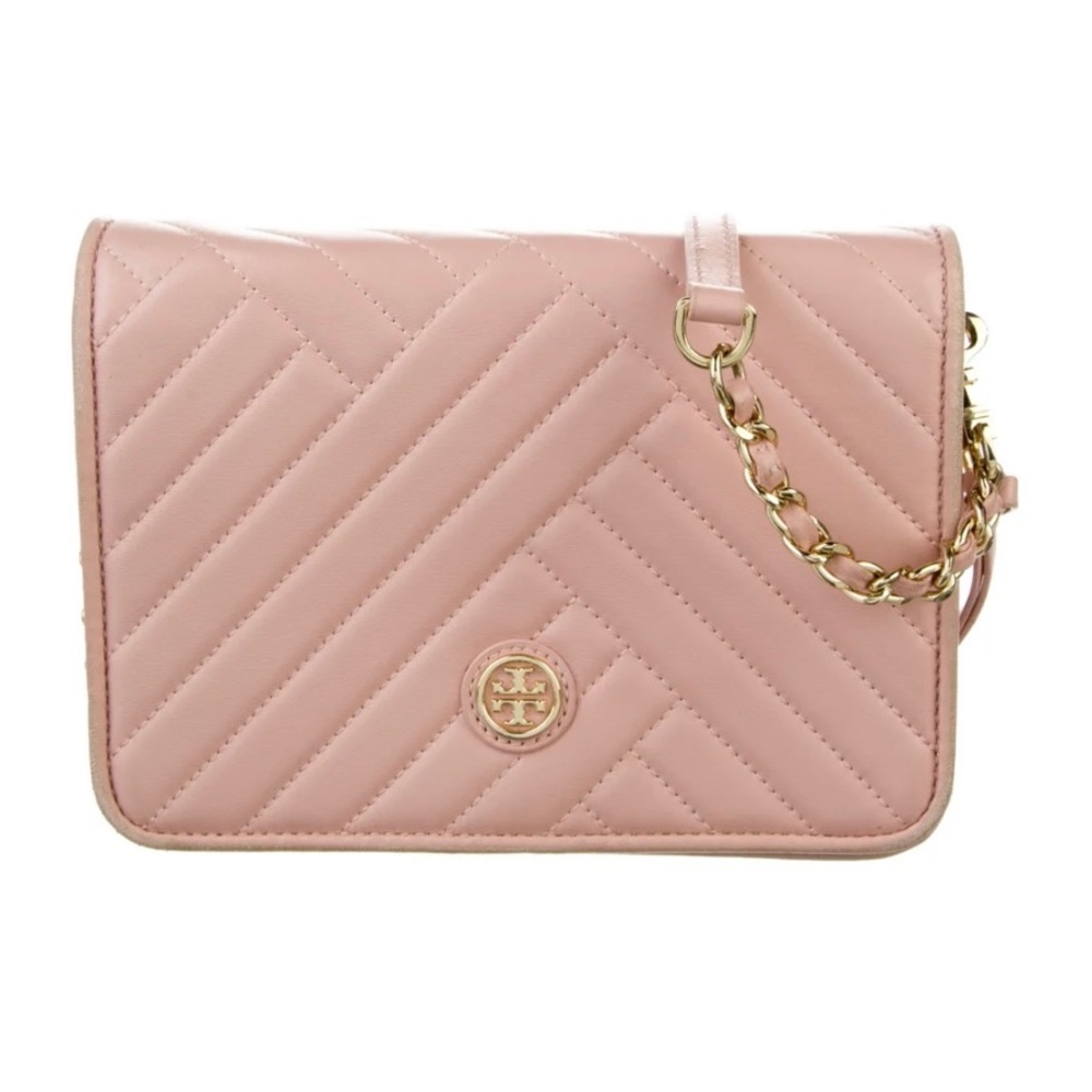Tory Burch Quilted Leather Flap Bag